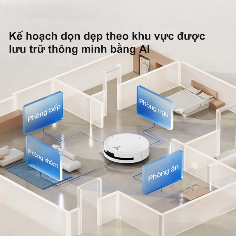 ROBOT HÚT BỤI LAU NHÀ ECOVACS DEEBOT T80 OMNI - 150 ROBOT HÚT BỤI LAU NHÀ ECOVACS DEEBOT T80 OMNI