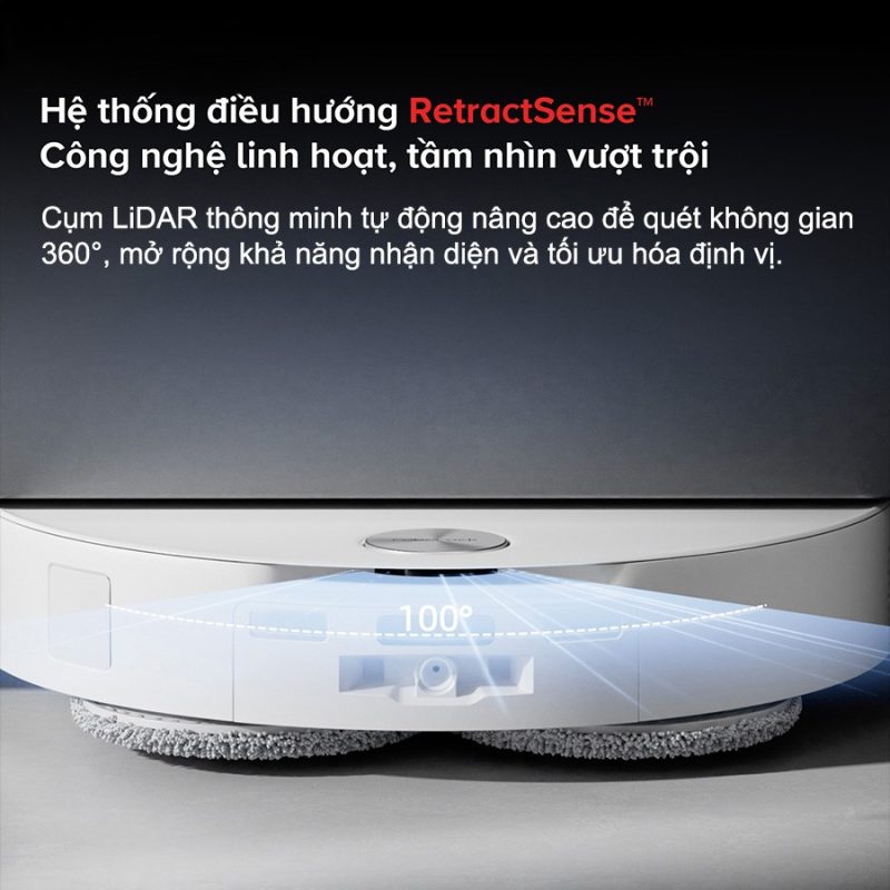 ROBOT HÚT BỤI LAU NHÀ ROBOROCK QREVO EDGET