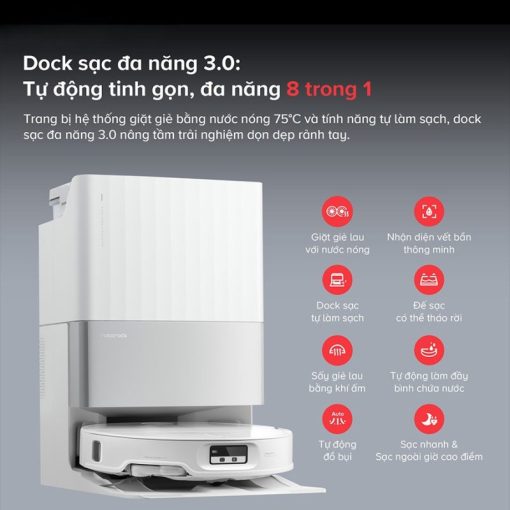 ROBOT HÚT BỤI LAU NHÀ ROBOROCK QREVO EDGET - 17
