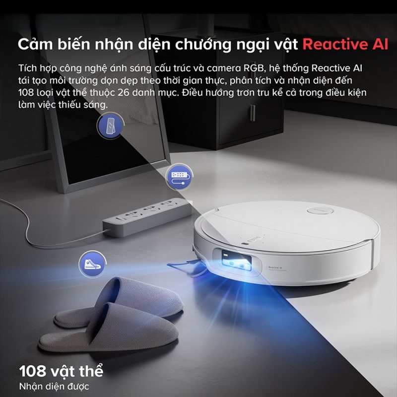 ROBOT HÚT BỤI LAU NHÀ ROBOROCK QREVO EDGET