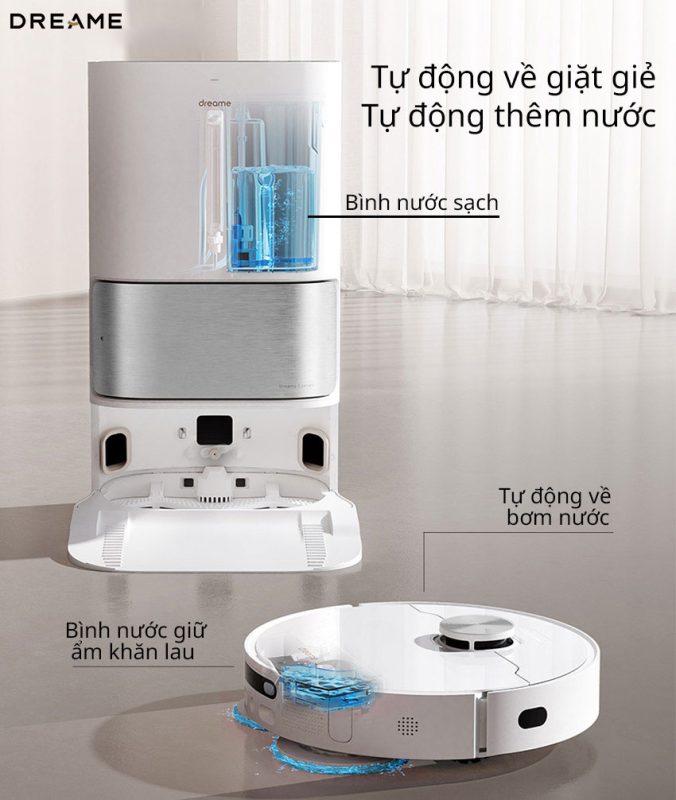 ROBOT HÚT BỤI LAU NHÀ DREAME L10S ULTRA SE - 85 ROBOT HÚT BỤI LAU NHÀ DREAME L10S ULTRA SE