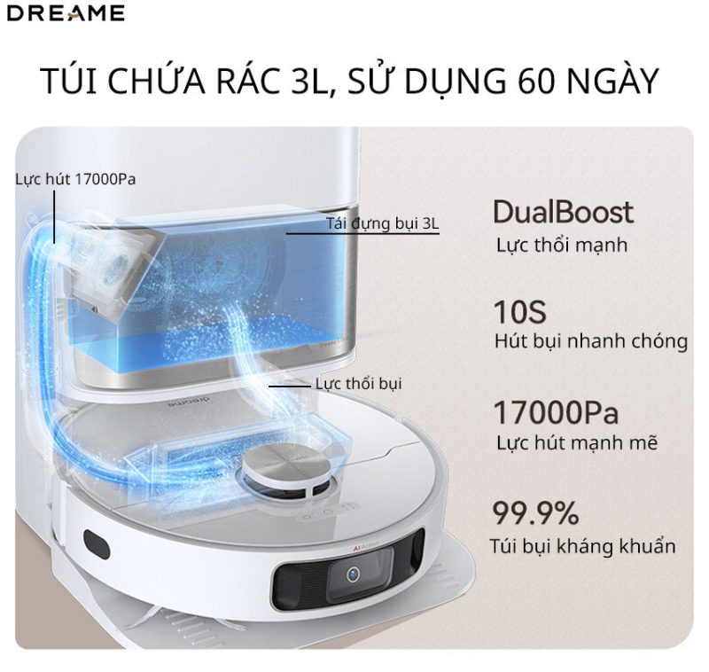 ROBOT HÚT BỤI LAU NHÀ DREAME L10S ULTRA SE - 78 ROBOT HÚT BỤI LAU NHÀ DREAME L10S ULTRA SE