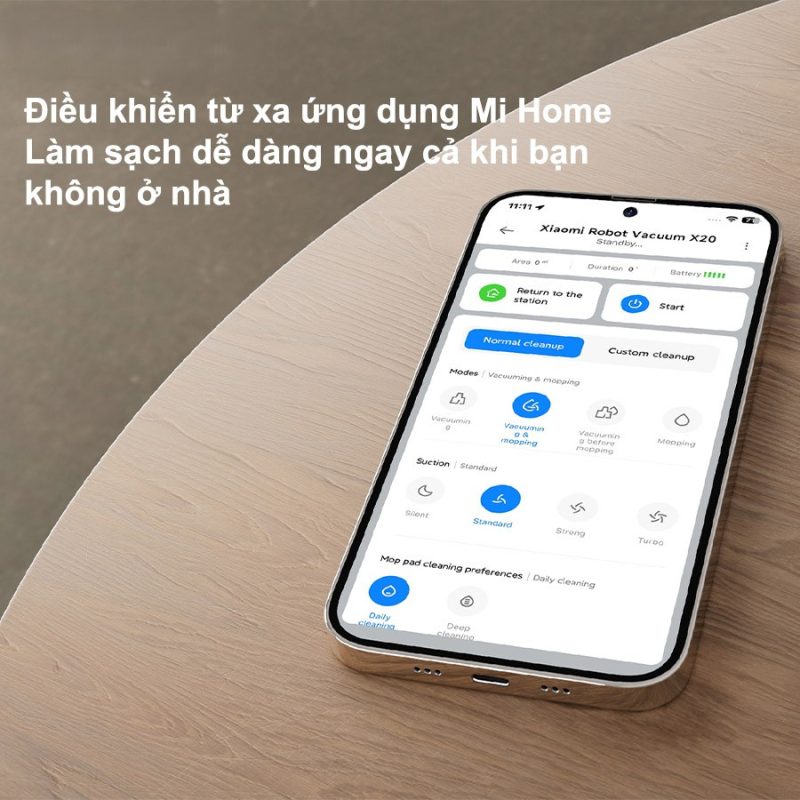 ROBOT HÚT BỤI LAU NHÀ XIAOMI VACUUM X20 - 71 ROBOT HÚT BỤI LAU NHÀ XIAOMI VACUUM X20