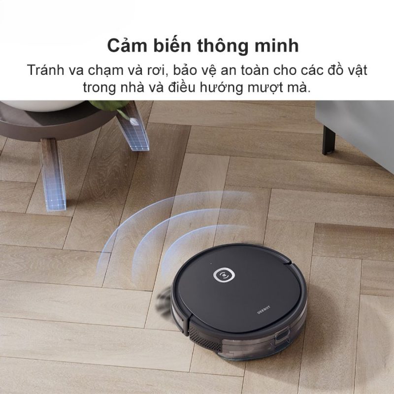 ROBOT HÚT BỤI LAU NHÀ ECOVACS DEEBOT U2 PRO - 66 ROBOT HÚT BỤI LAU NHÀ ECOVACS DEEBOT U2 PRO