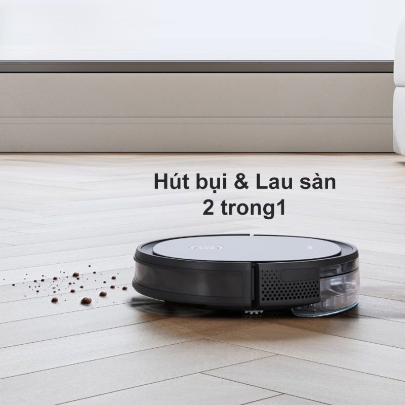 ROBOT HÚT BỤI LAU NHÀ ECOVACS DEEBOT U2 PRO - 64 ROBOT HÚT BỤI LAU NHÀ ECOVACS DEEBOT U2 PRO