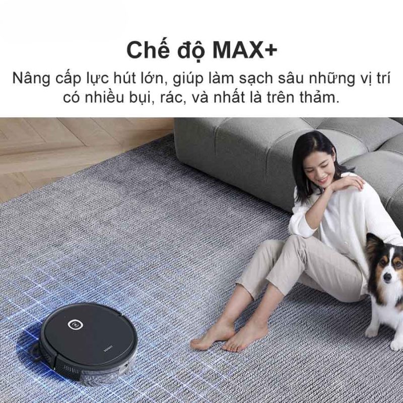 ROBOT HÚT BỤI LAU NHÀ ECOVACS DEEBOT U2 PRO - 65 ROBOT HÚT BỤI LAU NHÀ ECOVACS DEEBOT U2 PRO