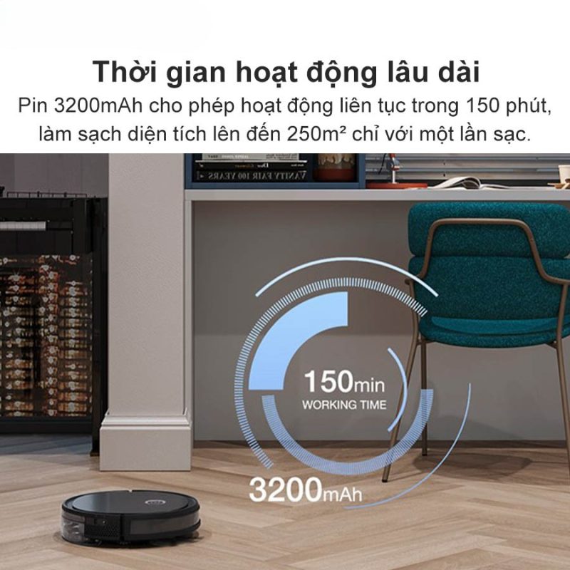 ROBOT HÚT BỤI LAU NHÀ ECOVACS DEEBOT U2 PRO - 67 ROBOT HÚT BỤI LAU NHÀ ECOVACS DEEBOT U2 PRO
