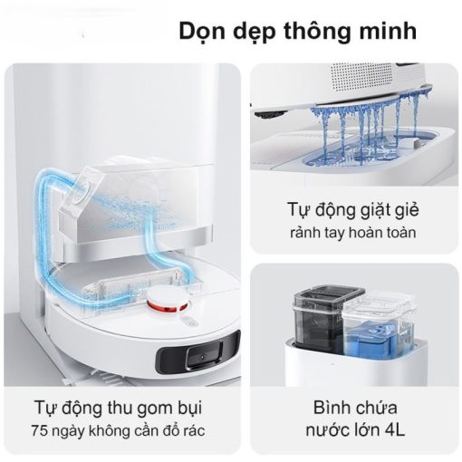 ROBOT HÚT BỤI LAU NHÀ XIAOMI VACUUM X20+ - 5
