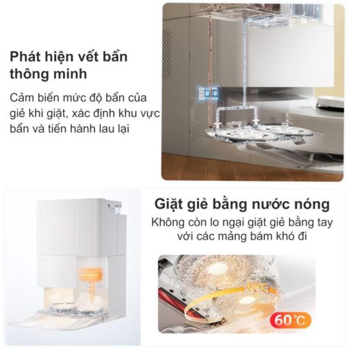 ROBOT HÚT BỤI LAU NHÀ ROBOROCK Q REVO MAXV - 19