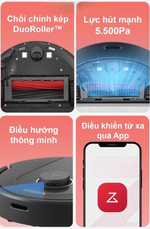 ROBOT HÚT BỤI LAU NHÀ ROBOROCK Q5 PRO - 5