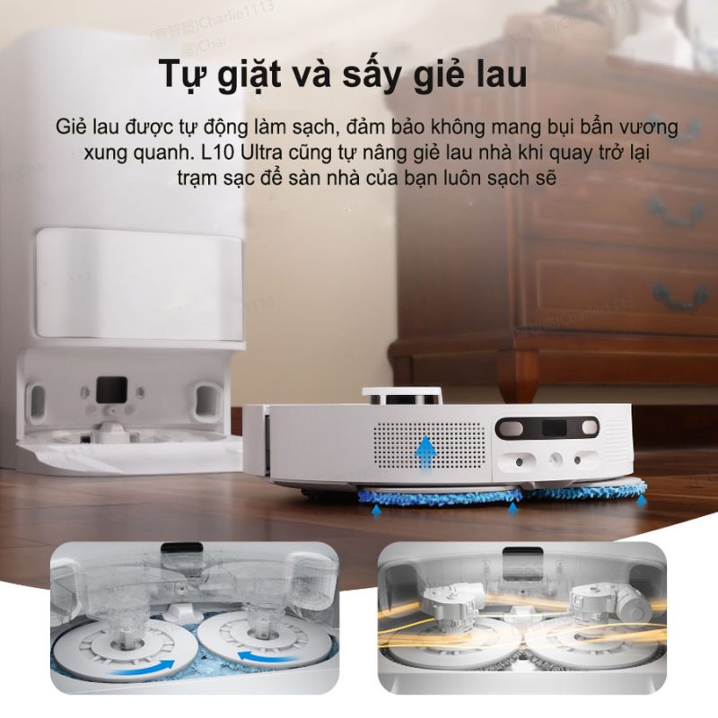 ROBOT HÚT BỤI LAU NHÀ DREAME L10 ULTRA - 77 ROBOT HÚT BỤI LAU NHÀ DREAME L10 ULTRA