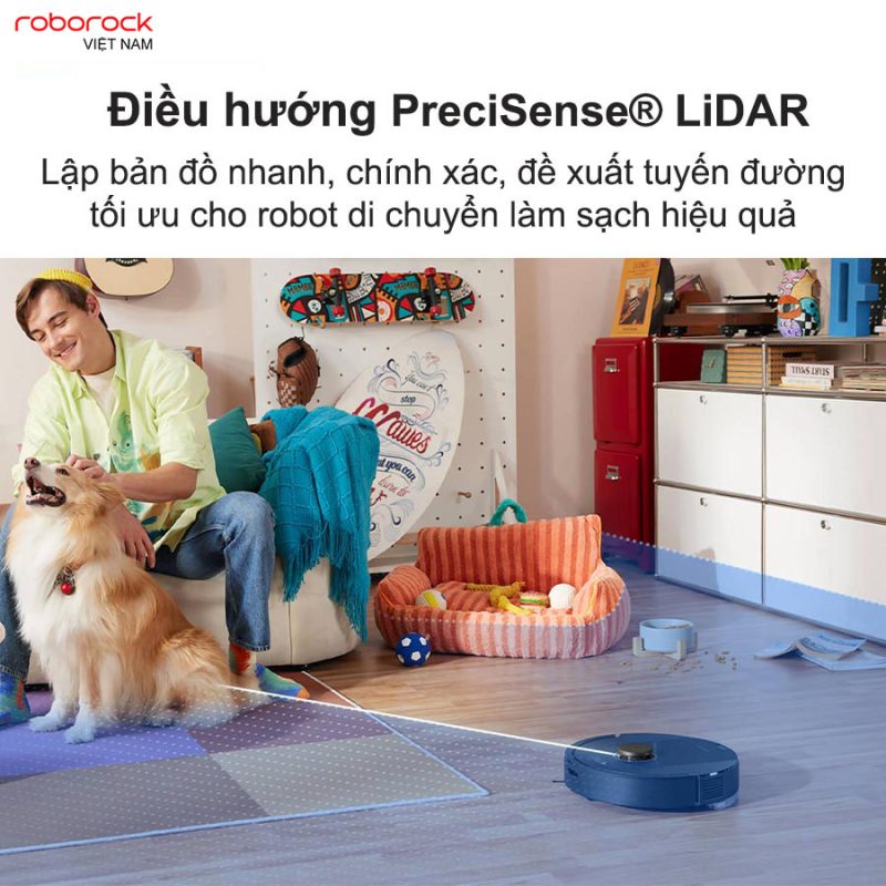 ROBOT HÚT BỤI LAU NHÀ ROBOROCK Q5 PRO - 68 ROBOT HÚT BỤI LAU NHÀ ROBOROCK Q5 PRO