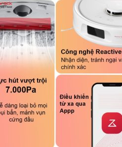 ROBOT HÚT BỤI LAU NHÀ ROBOROCK Q REVO PRO - 35