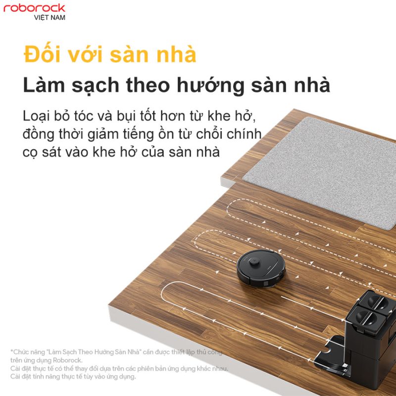ROBOT HÚT BỤI LAU NHÀ ROBOROCK Q REVO S - 107 ROBOT HÚT BỤI LAU NHÀ ROBOROCK Q REVO S
