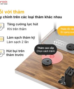 ROBOT HÚT BỤI LAU NHÀ ROBOROCK Q REVO S - 57