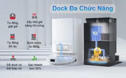 ROBOT HÚT BỤI LAU NHÀ ROBOROCK Q REVO - 7