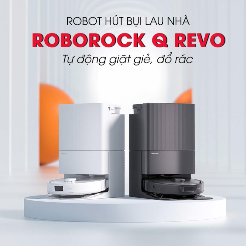 ROBOT HÚT BỤI LAU NHÀ ROBOROCK Q REVO - 75 ROBOT HÚT BỤI LAU NHÀ ROBOROCK Q REVO
