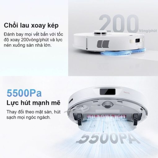ROBOT HÚT BỤI LAU NHÀ ROBOROCK Q REVO - 15