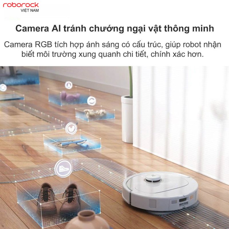 ROBOT HÚT BỤI LAU NHÀ ROBOROCK Q REVO MAXV - 105 ROBOT HÚT BỤI LAU NHÀ ROBOROCK Q REVO MAXV