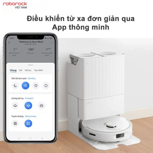 ROBOT HÚT BỤI LAU NHÀ ROBOROCK Q REVO MAXV - 37