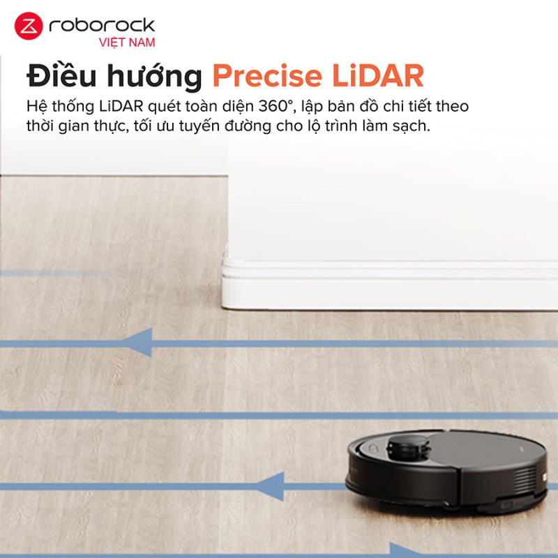 ROBOT HÚT BỤI LAU NHÀ ROBOROCK Q10 PF - 45 ROBOT HÚT BỤI LAU NHÀ ROBOROCK Q10 PF