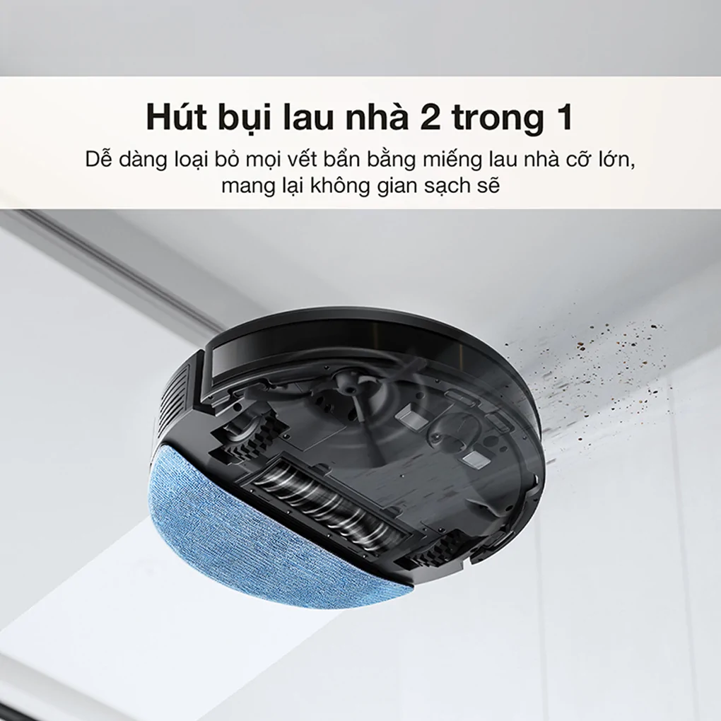 ROBOT HÚT BỤI LAU NHÀ ECOVACS DEEBOT Y1 PRO - 65 ROBOT HÚT BỤI LAU NHÀ ECOVACS DEEBOT Y1 PRO
