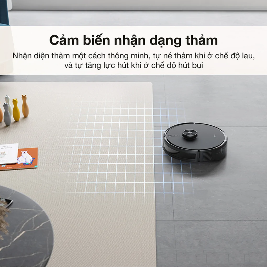 ROBOT HÚT BỤI LAU NHÀ ECOVACS DEEBOT Y1 PRO - 67 ROBOT HÚT BỤI LAU NHÀ ECOVACS DEEBOT Y1 PRO