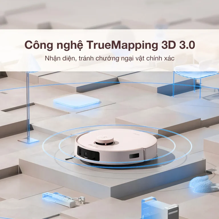 ROBOT HÚT BỤI LAU NHÀ ECOVACS DEEBOT T30 PRO OMNI - 117 ROBOT HÚT BỤI LAU NHÀ ECOVACS DEEBOT T30 PRO OMNI