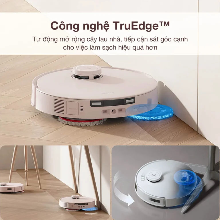 ROBOT HÚT BỤI LAU NHÀ ECOVACS DEEBOT T30 PRO OMNI - 111 ROBOT HÚT BỤI LAU NHÀ ECOVACS DEEBOT T30 PRO OMNI