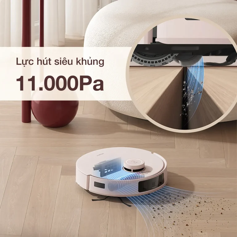 ROBOT HÚT BỤI LAU NHÀ ECOVACS DEEBOT T30 PRO OMNI - 110 ROBOT HÚT BỤI LAU NHÀ ECOVACS DEEBOT T30 PRO OMNI
