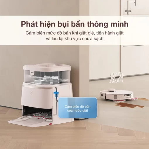 ROBOT HÚT BỤI LAU NHÀ ECOVACS DEEBOT T30 PRO OMNI - 27