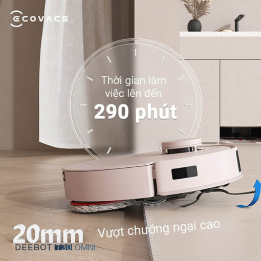 ROBOT HÚT BỤI LAU NHÀ ECOVACS DEEBOT T30 OMNI - 31