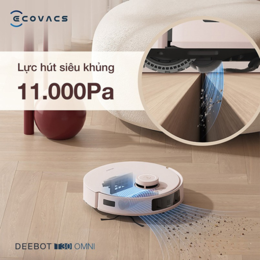 ROBOT HÚT BỤI LAU NHÀ ECOVACS DEEBOT T30 OMNI - 17