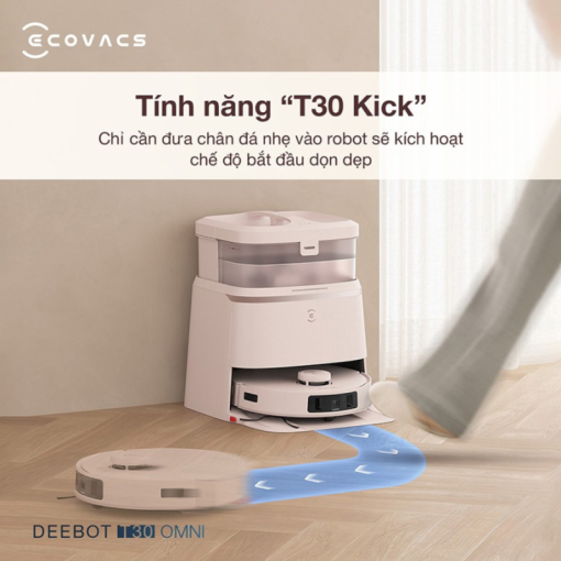 ROBOT HÚT BỤI LAU NHÀ ECOVACS DEEBOT T30 OMNI - 33