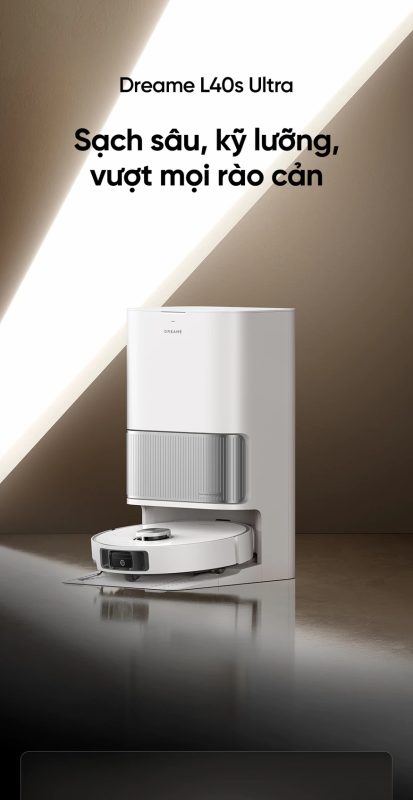 ROBOT HÚT BỤI LAU NHÀ DREAME L40S ULTRA - 77 ROBOT HÚT BỤI LAU NHÀ DREAME L40S ULTRA