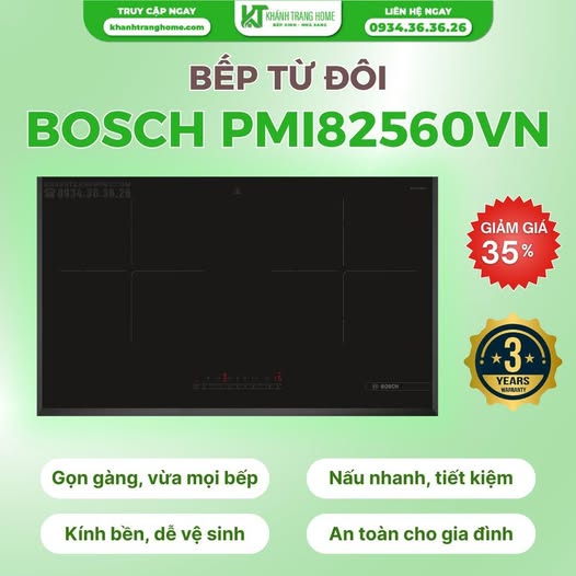 Bếp từ Bosch PMI82560VN serie 6 - 21 Bếp từ Bosch PMI82560VN serie 6