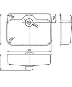 Chậu rửa bát SHIGERU GB-DK FS - 6 Chậu rửa bát SHIGERU GB-DK FS