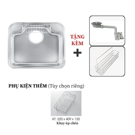 Chậu rửa bát SHIGERU IK-K FS NE