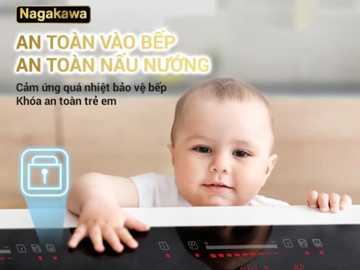 Bếp điện từ đôi Nagakawa NDI9191 - 5