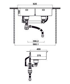 Chậu Hafele WS R10 HS25-SSN2S-8650_SILVER 567.94.024 - 12 Chậu Hafele WS R10 HS25-SSN2S-8650_SILVER 567.94.024 - 11