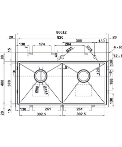 Chậu Hafele WS R10 HS25-SSN2S-8650_SILVER 567.94.024 - 14 Chậu Hafele WS R10 HS25-SSN2S-8650_SILVER 567.94.024 - 13