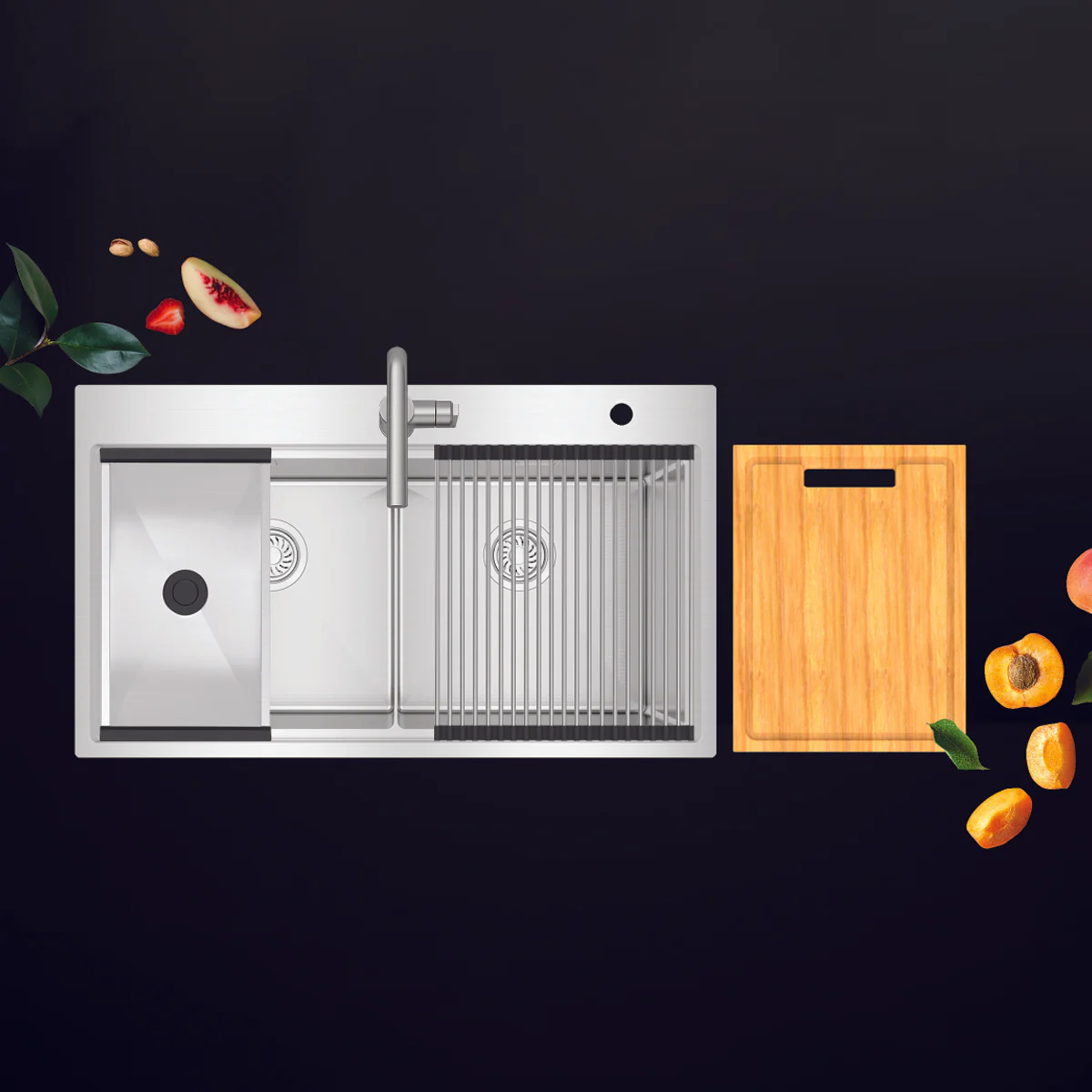 Chậu rửa chén Hafele WS SINK COMBO 567.94.058 - 25 Chậu rửa chén Hafele WS SINK COMBO 567.94.058