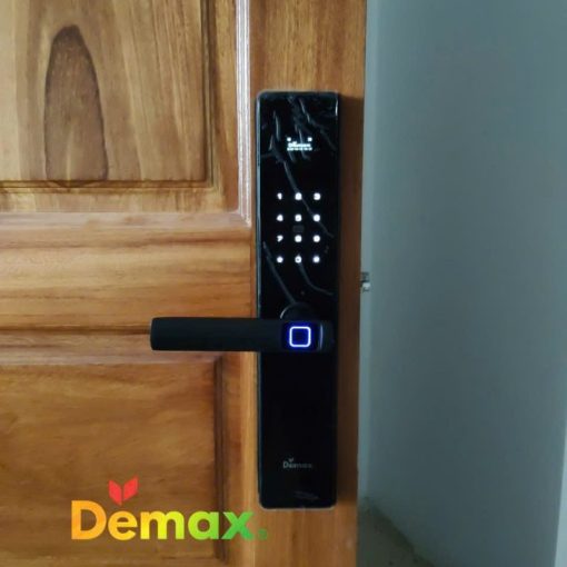 Khóa vân tay APP WIFI DEMAX EL-C626 BL màn hình chuông - 13