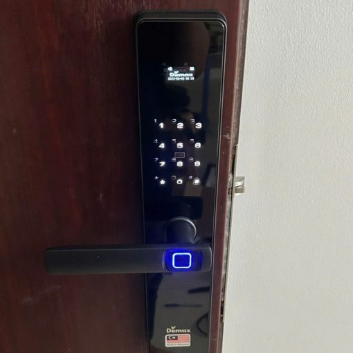 Khóa vân tay APP WIFI DEMAX EL-C626 BL màn hình chuông - 9