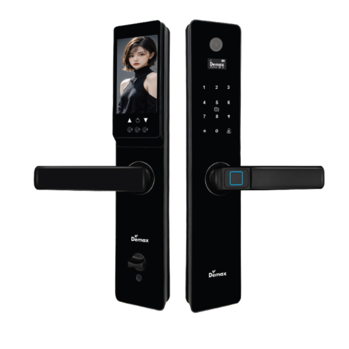Khóa vân tay APP WIFI DEMAX EL-C626 BL màn hình chuông - 1