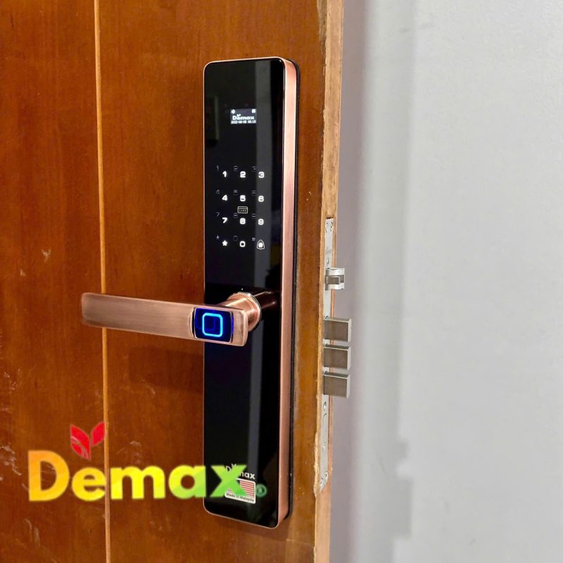 Khóa vân tay APP WIFI DEMAX EL-C626 CG màn hình chuông - 48 Khóa vân tay APP WIFI DEMAX EL-C626 CG màn hình chuông