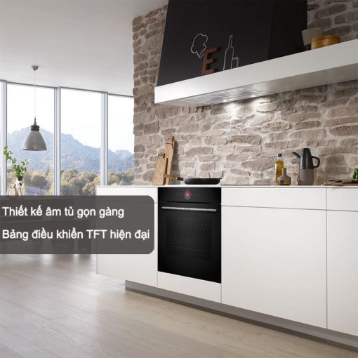 Lò nướng âm tủ BOSCH HBG7741B1 Serie 8 - 13