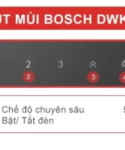 Máy hút mùi Bosch DWK81AN60 Serie 6 - 24 Máy hút mùi Bosch DWK81AN60 Serie 6 - 23