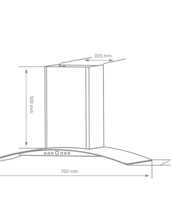 Máy hút mùi Kocher K-228BL - 12 Máy hút mùi Kocher K-228BL - 11