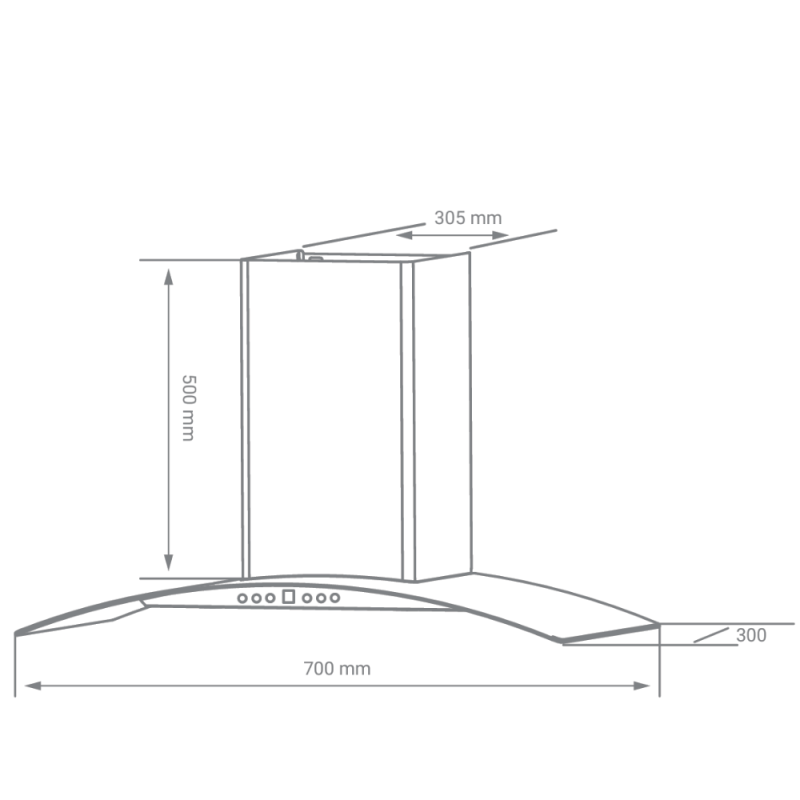 Máy hút mùi Kocher K-228Pro - 31 Máy hút mùi Kocher K-228Pro